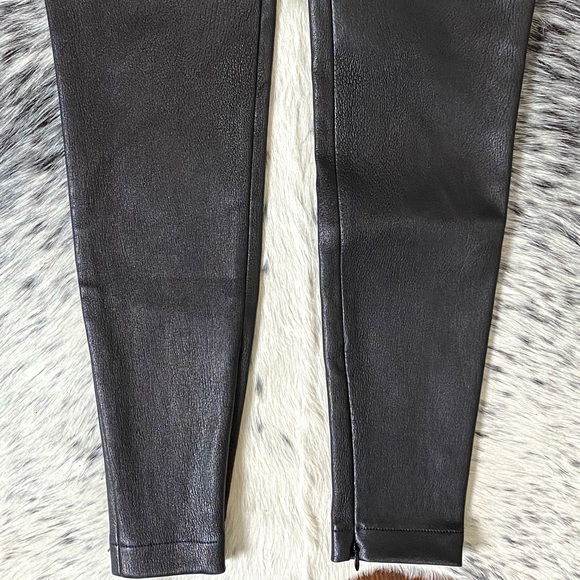 ALAIA HIGH WAIST CORSET STYLE LEATHER LEGGINGS, SZ FR/40 BLACK NWT! - Picture 12 of 16